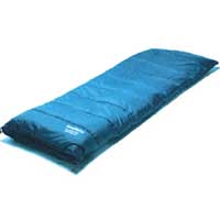 Unbranded Overnighter Square Sleeping Bag Blue