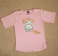 Official pink short sleeved t-shirt with the owl on the front