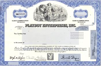 Whilst we cant promise that you will be able to visit the Playboy mansion, a share in Playboy is