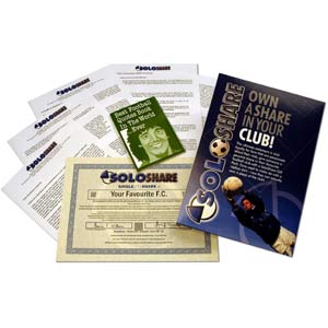 Unbranded Own a share in a football club