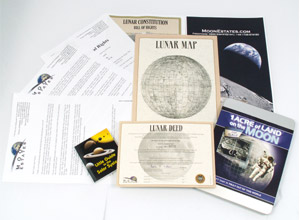 Unbranded Own an acre of land on The Moon, Mars or Venus