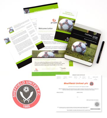 Unbranded Own Share in Sheffield United Football Club - Gift Box