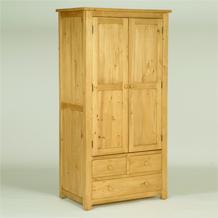 Oxbury Pine Wardrobe Gents