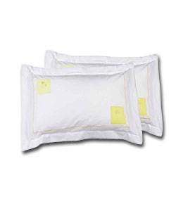 Oxford Pillowcase - Lemon