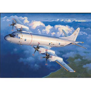 P-3 C Orion plastic kit from German specialists Revell. The Lockheed Orion came into existence in 19