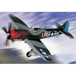 A detailed collector quality diecast replica of the  P-47 Thunderbolt USAAF `Fire Ball`. Each Armour