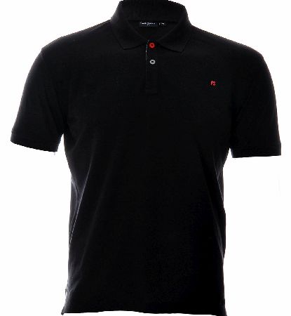 Unbranded P.S Paul Smith Chest Logo Polo Black