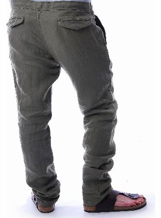 Unbranded P.S Paul Smith Linen Drawstring Trousers