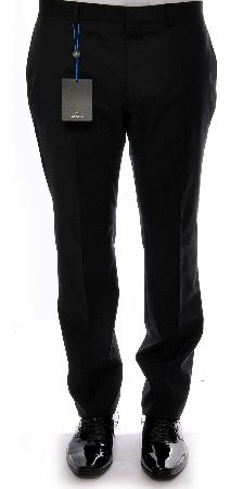 P.S Paul Smith Slim Fit Trousers are a smart addition featuring a slim fit tapered leg the waist features belt loops the front has two side pockets and the back has two back pockets with buttons to fasten. The front is a concealed zip with a hook and