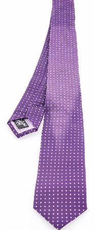 P.S Paul Smith Slim Polka-Dot Tie is a smart fashion tie and part of Paul Smiths P.S range. The ties measures a maximum width of 6cm and also features a polka-dot pattern material that is used through-out the accessory. Colour: PurpleFabric: 100% Sil