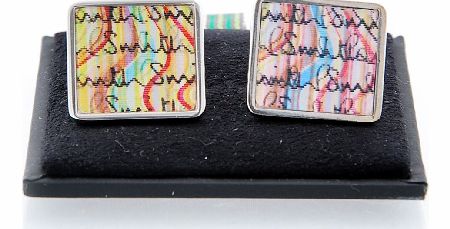 Unbranded P.S Paul Smith Square Multi Image Cuff Links