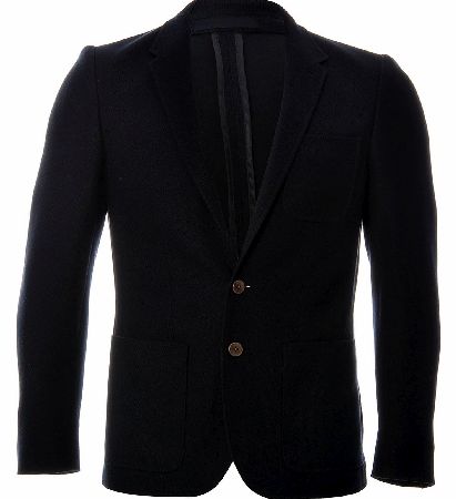 Unbranded P.S Paul Smith Unlined Cotton Navy Blazer