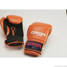 Unbranded P.U Boxing Training Gloves (Orange)