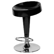 Unbranded Pablo Metallic Barstool, Black