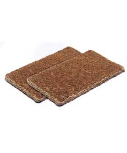 Pack of 2 Boxford Coir Mats