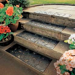 Pack of 2 Rubber Step Mats