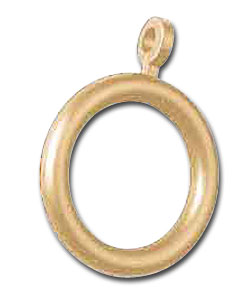 Pack of 20 Gold Effect Curtain Rings
