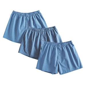 Unbranded Pack of 3 Woven Dyed Boxer Shorts
