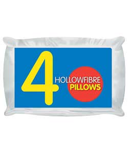 Unbranded Pack of 4 Pillows