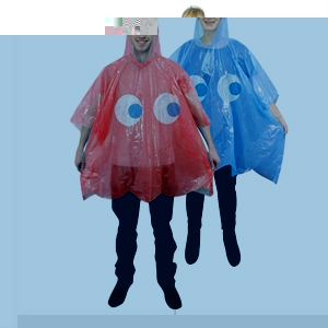 Unbranded Pacman Waterproof Ponchos