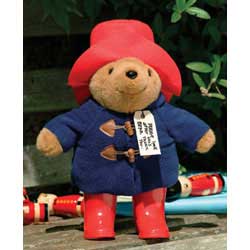 Michael Bonds bear from Darkest Peru who found himself on Paddington Station. With authentic felt
