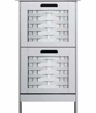 Unbranded Padstow Bay 2 Drawer Unit - White