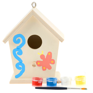 Unbranded Paint Your Own Bird House
