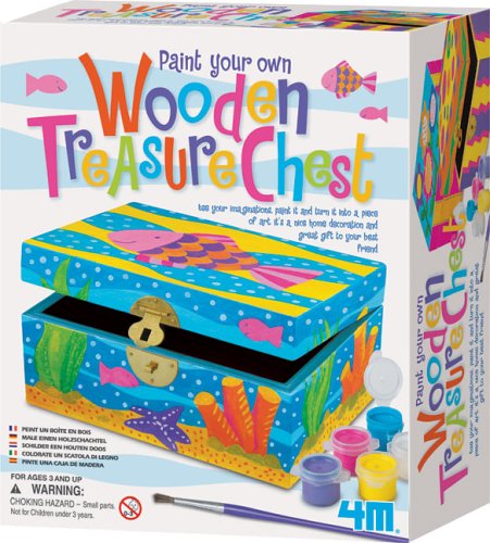 Paint your Own Treasure Box, Great Gizmos toy / game
