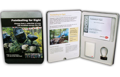 Unbranded Paintball For 8 Gift Box