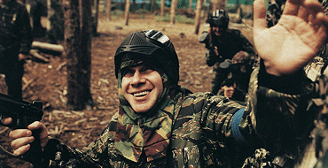 Unbranded Paintballing for Four