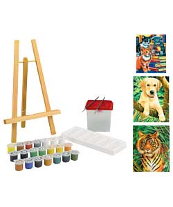 Unbranded Painting By Numbers Starter Art Set