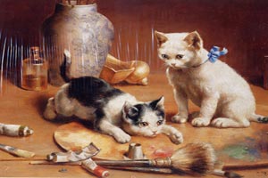 Cardboard jigsaw puzzle