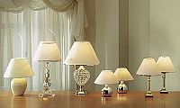 Pair of Chrome Touch Lamps