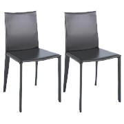 Unbranded Pair of Fabio Dining Chairs