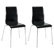 Unbranded Pair of Garda Chairs, Black