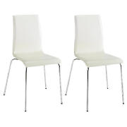 Unbranded Pair of Garda Chairs, Cream