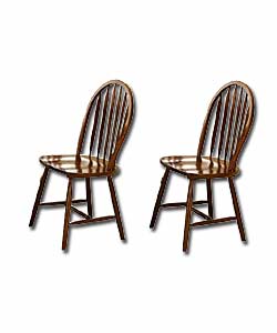 Pair of Kentucky Chairs.