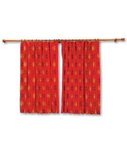 Pair of Manchester United Crest Curtains