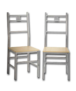 Pair of Michigan Dining Chairs.