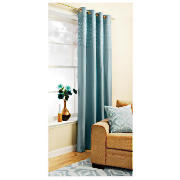 Unbranded Pair of New lined Ogee Jacquard Eyelet 163x229