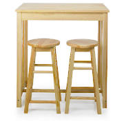 Unbranded Pair of Pine Barstools