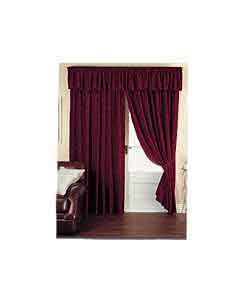 Pair of Wine Ready Made Curtains