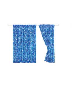 Pair Pencil Pleat Sponge Bob Curtains