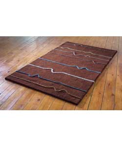 Palliser Brown Rug - Home Delivery Only