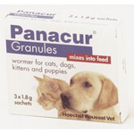 Unbranded Panacur Granules Cat and Dog Wormer (3 x 1.8g)