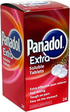 Effervescent tablets containing Paracetamol 500mg,