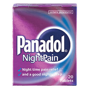 Panadol Night Pain Tablets - Size: 20