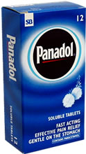 Effervescent tablet containing Paracetamol 500mg.