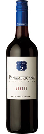Unbranded Panamericana Merlot 2012, Central Valley