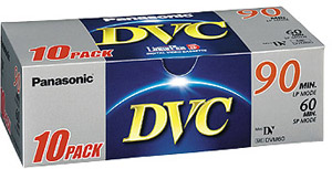 Unbranded # Panasonic Mini DV tape SP 60 (LP 90 min) - 10 Pack MEGA - CLEARANCE